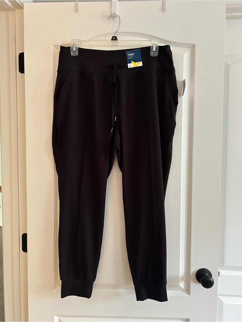 NWT Old Navy Black Women's Athletic Jogger Track Pants XL
